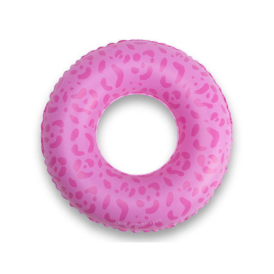 Swim Essentials Swim Ring - Pink - Leopard - Ø 55 Cm