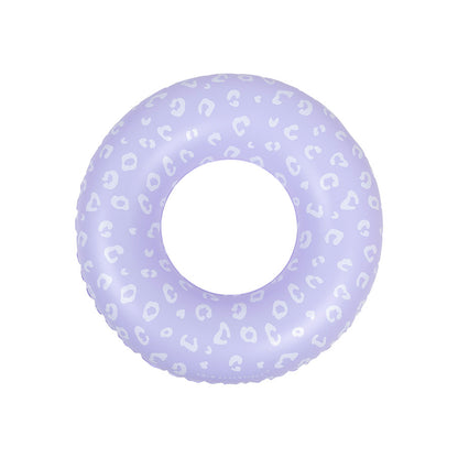 Swim Essentials Swim Ring - Lila - Leopard - Ø 90 Cm