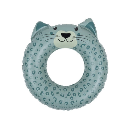 Swim Essentials Swim Ring Animal - Green - Leopard - Ø 55 Cm