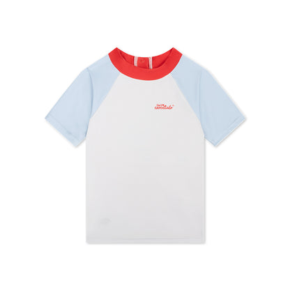 Swim Essentials Swimming T-shirt Short Sleeves - Multicolored - Seas The Day