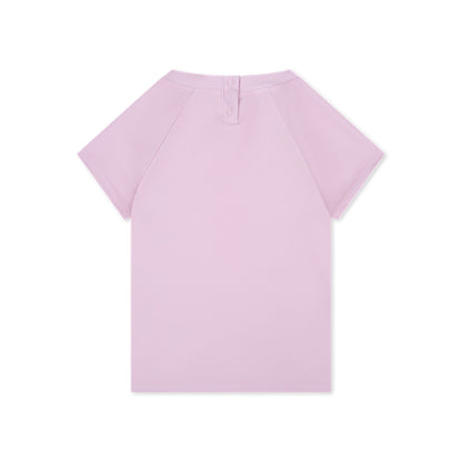 Плувна тениска Swim Essentials с къси ръкави - розово - Coastal Charm