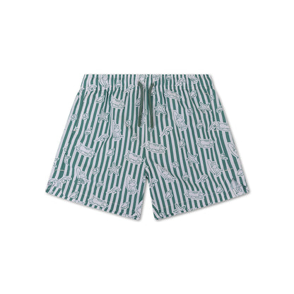 Swim Essentials Swim Shorts - Green - Surf Dogs