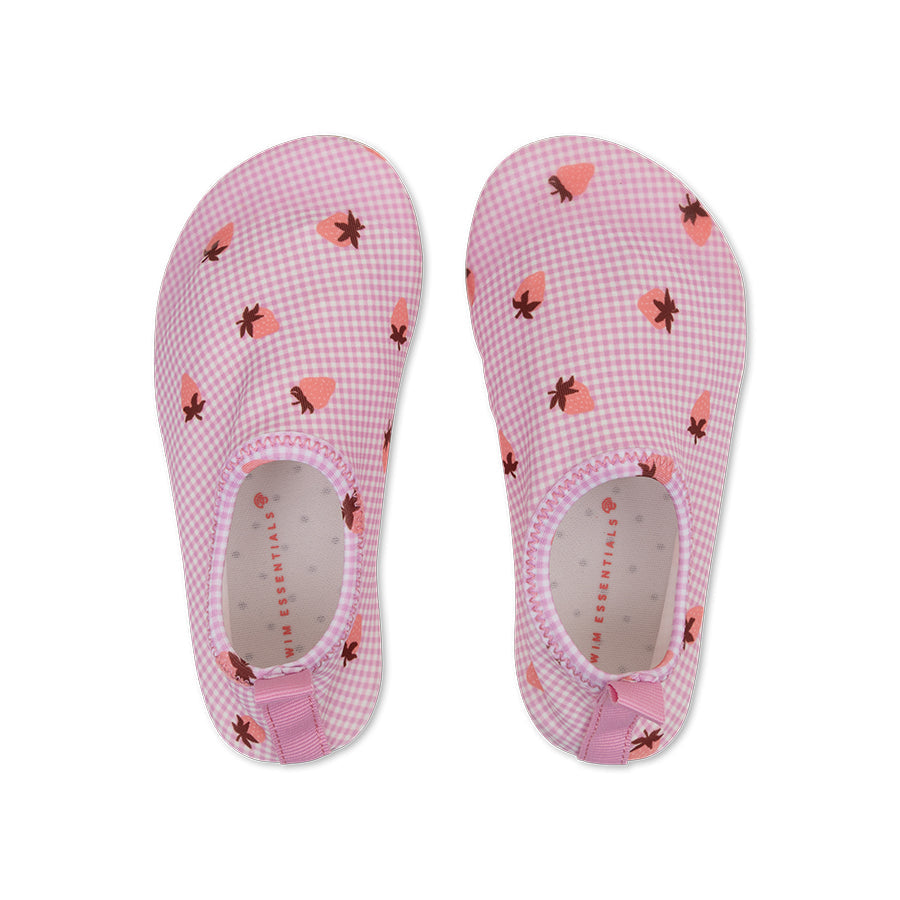 Swim Essentials Swim Socks - Pink - Strawberry Fields