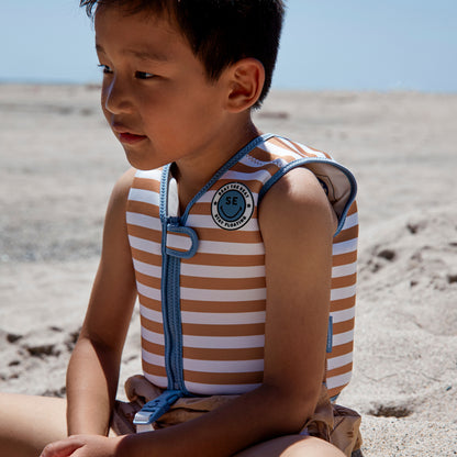 Swim Essentials Swim Vest - Brown/white - Softlines