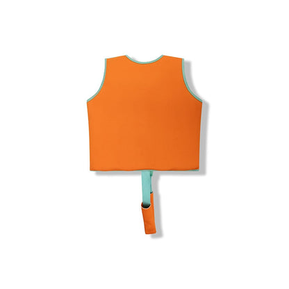 Swim Essentials Swim Vest - Orange/green - Vivid Clash - 3/6 Years