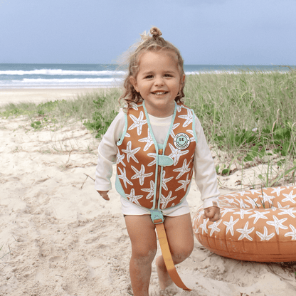 Swim Essentials Swim Vest - Orange - Seastar - 3/6 Years