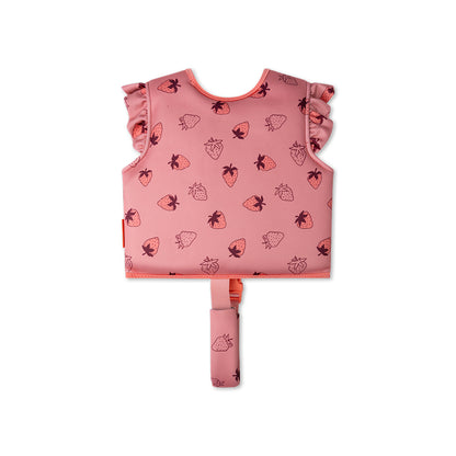 Swim Essentials Swim Vest - Pink - Strawberry Fields - 1/2 Years