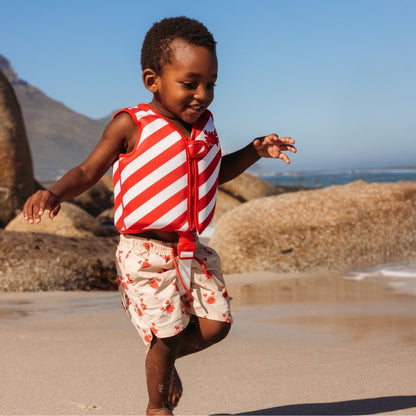 Swim Essentials Swim Vest - Red/white - Crabby