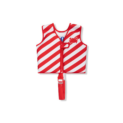 Swim Essentials Colete de natação - Vermelho/branco - Crabby