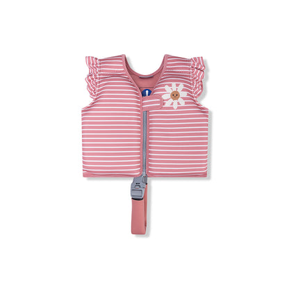 Swim Essentials Swim Vest - Red/white - Daisy Flower