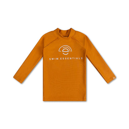 Swim Essentials Swimming T-shirt - Long Sleeve - Orange - Seastar