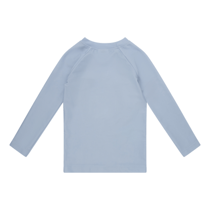 Swim Essentials Swimming T-shirt - Long Sleeve - Light Blue - Pure Tones