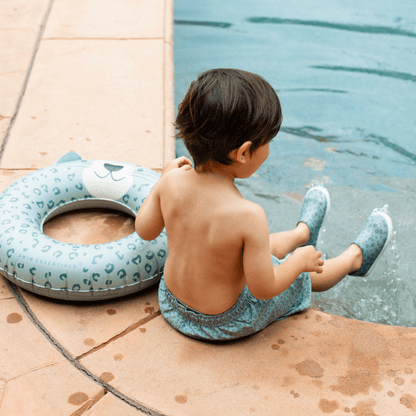 Swim Essentials Swim Ring Animal - Zelená - Leopard - Ø 55 cm