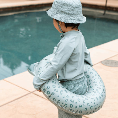 Swim Essentials Swim Ring Animal - Zelená - Leopard - Ø 55 cm