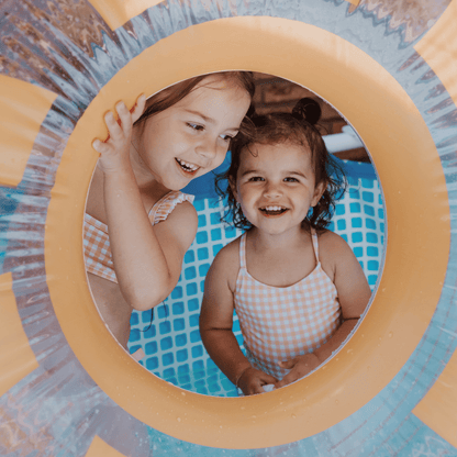 Swim Essentials Swim Ring - Yellow/white - Sunshine - Ø 105 Cm