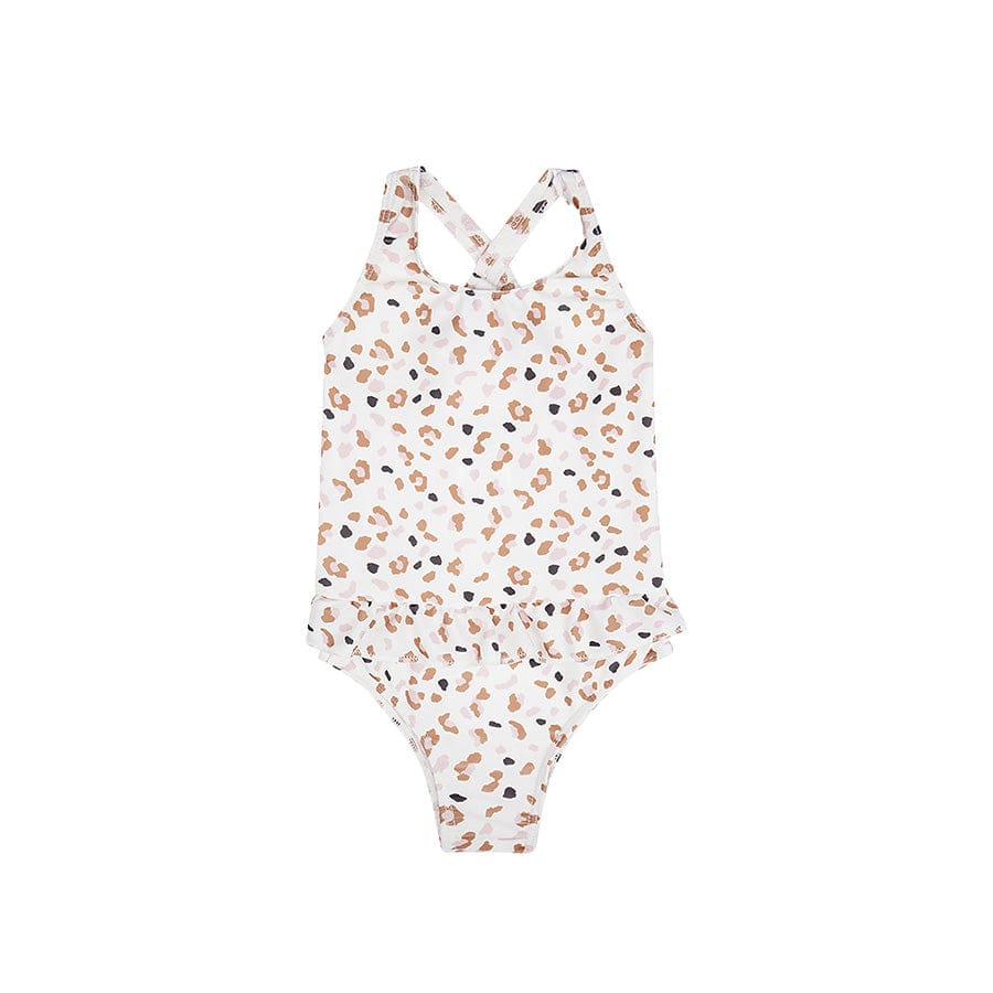 Maillot de bain Swim Essentials Filles - Kaki - Léopard