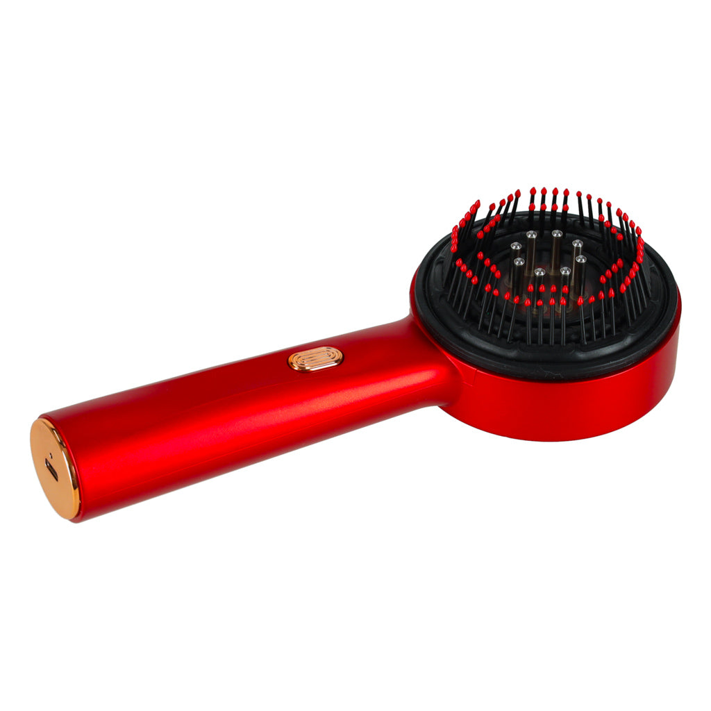 Masážní kartáč na hlavu Masážní přístroj Péče o vlasy Red Light Oil Aplikátor USB