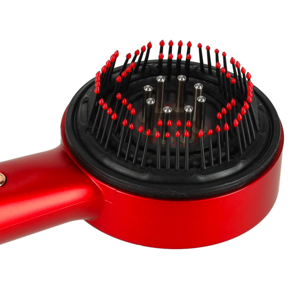 Masážní kartáč na hlavu Masážní přístroj Péče o vlasy Red Light Oil Aplikátor USB