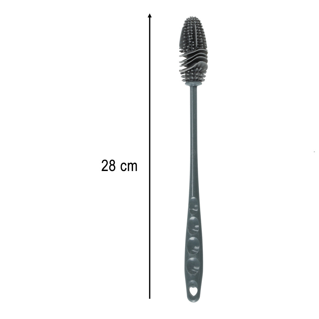 Bottle Washing Brush Silicone Washer Black