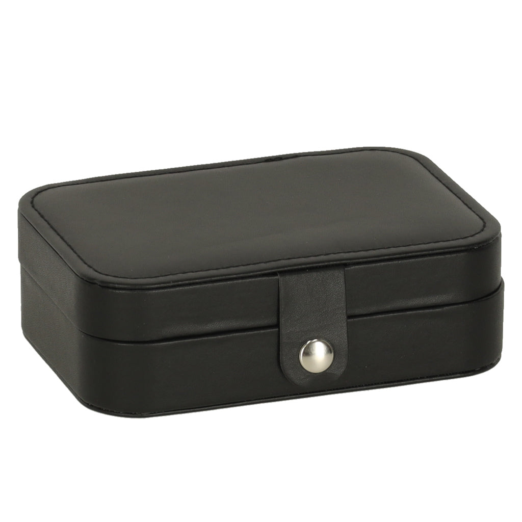 Casket Jewelry Box Organizer Black