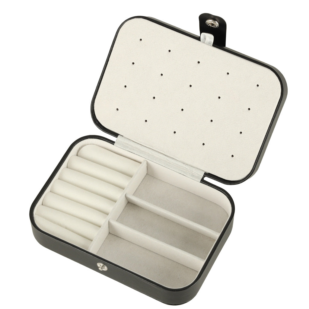 Casket Jewelry Box Organizer Black
