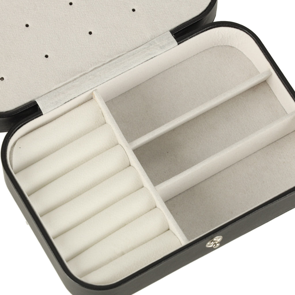 Casket Jewelry Box Organizer Black