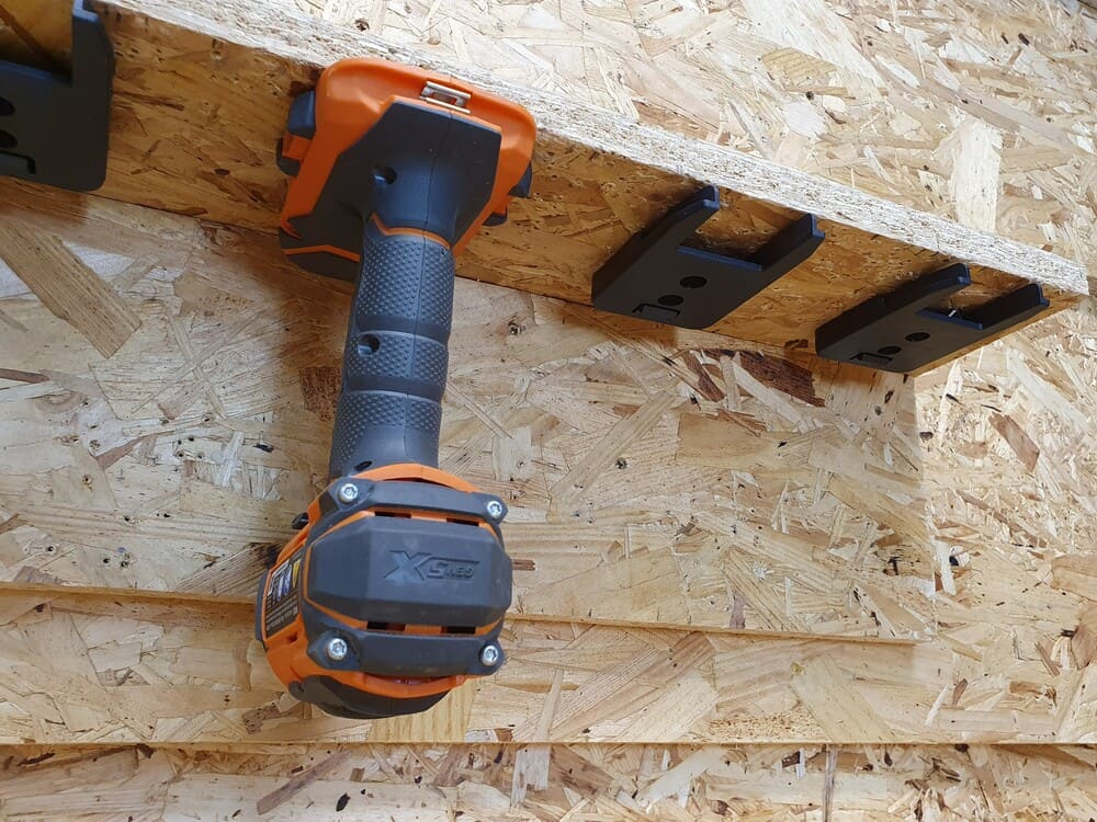 Aeg & Ridgid 18v Power Tool Brackets 4 Pcs Stealthmounts