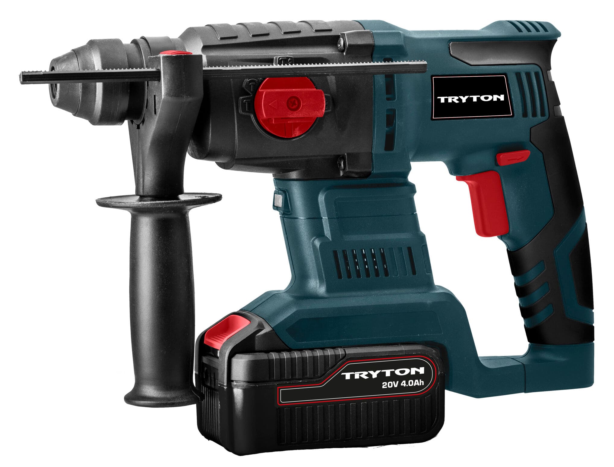Taladro Percutor 20v Sds+ 4 Funciones 2j 2 X 4ah Batt.