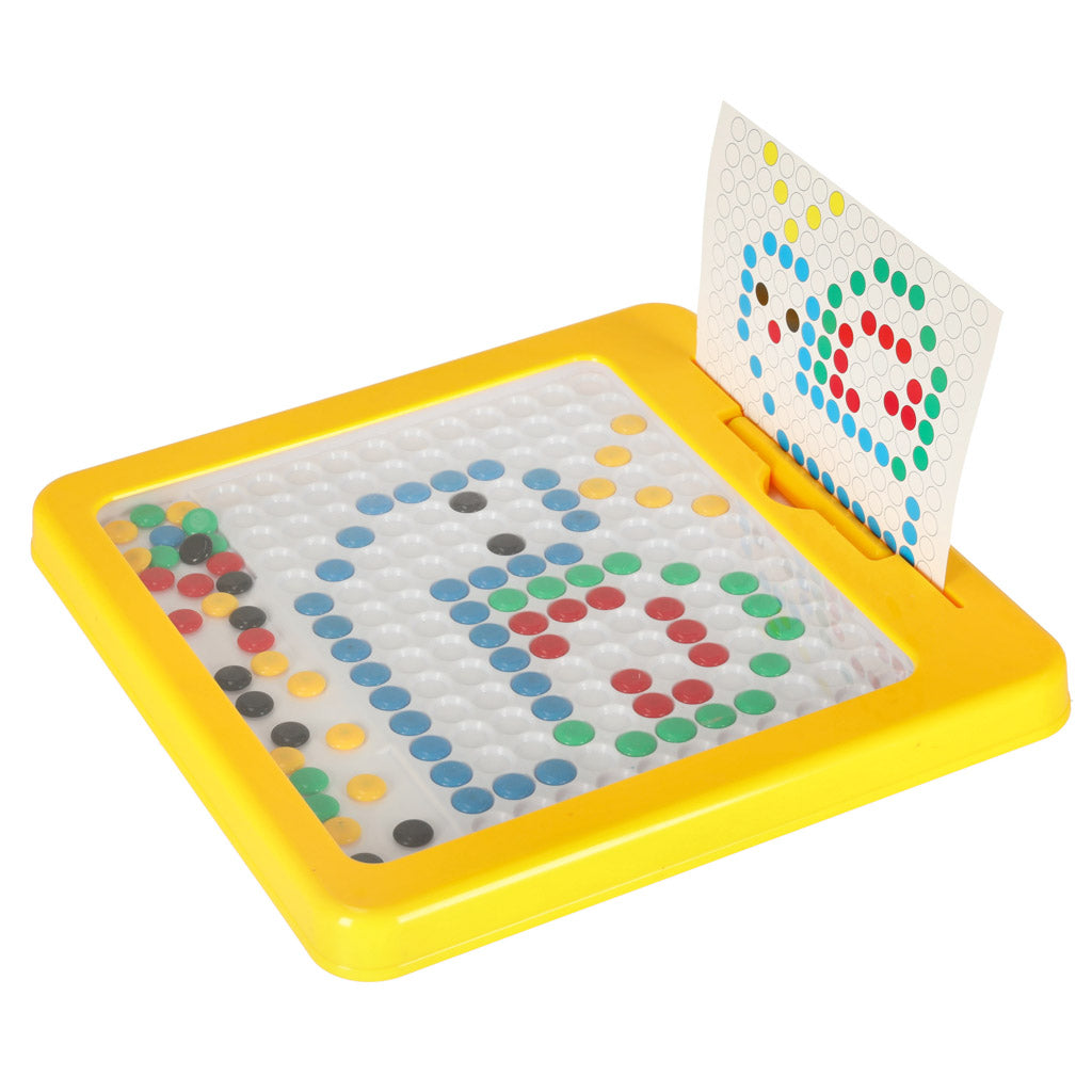 Magnetic Board Montessori Dots Yellow