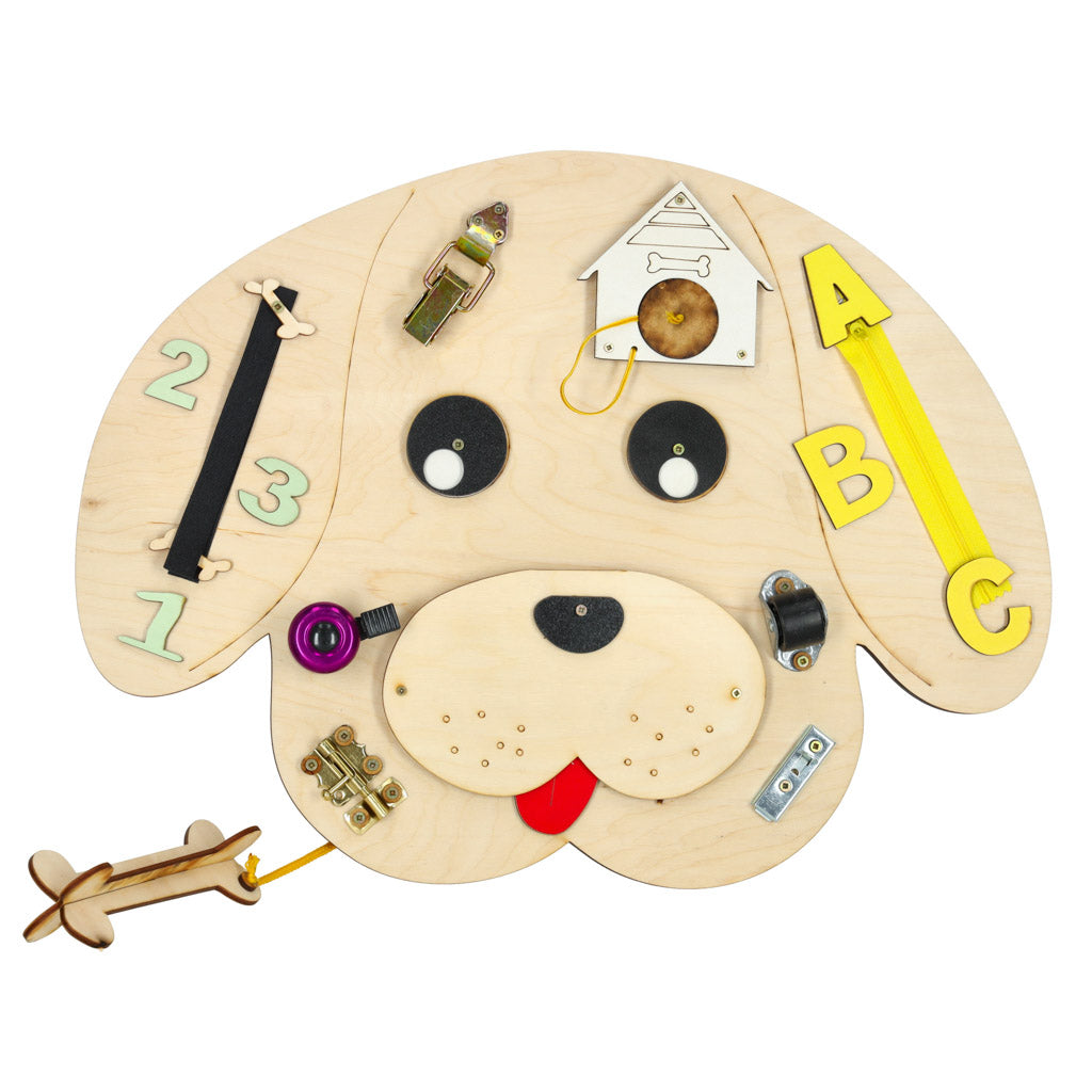 Wooden Manipulative Board Dog 49x37x65