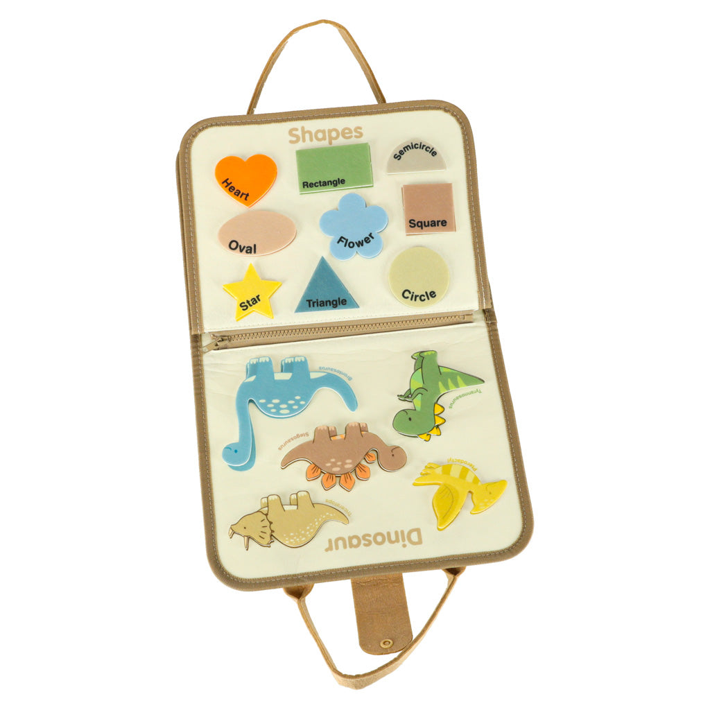 Sensory Sensory Montessori Manipulative Board Dinosaur Case