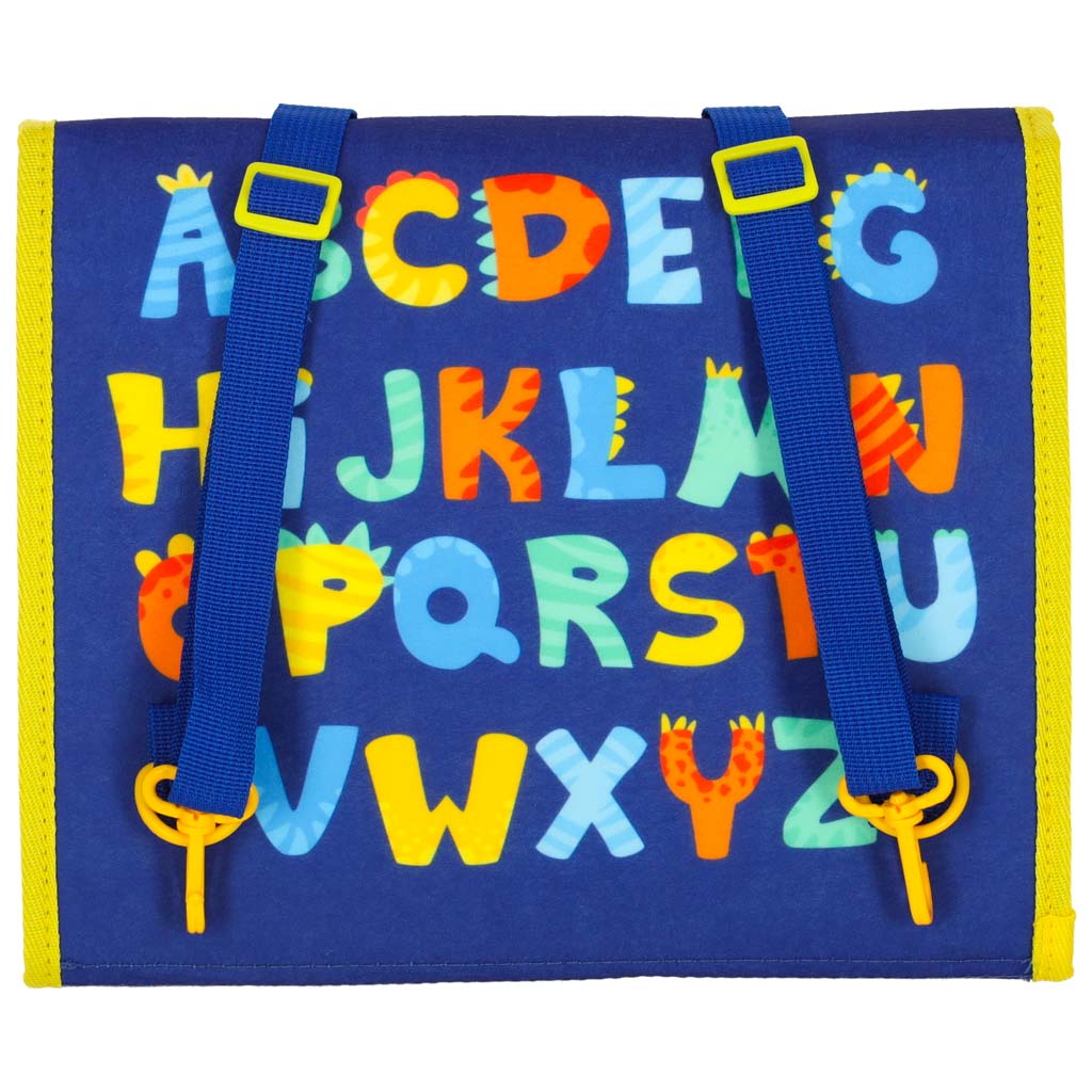 Sensory Sensory Montessori Manipulative Board Backpack Case Blue