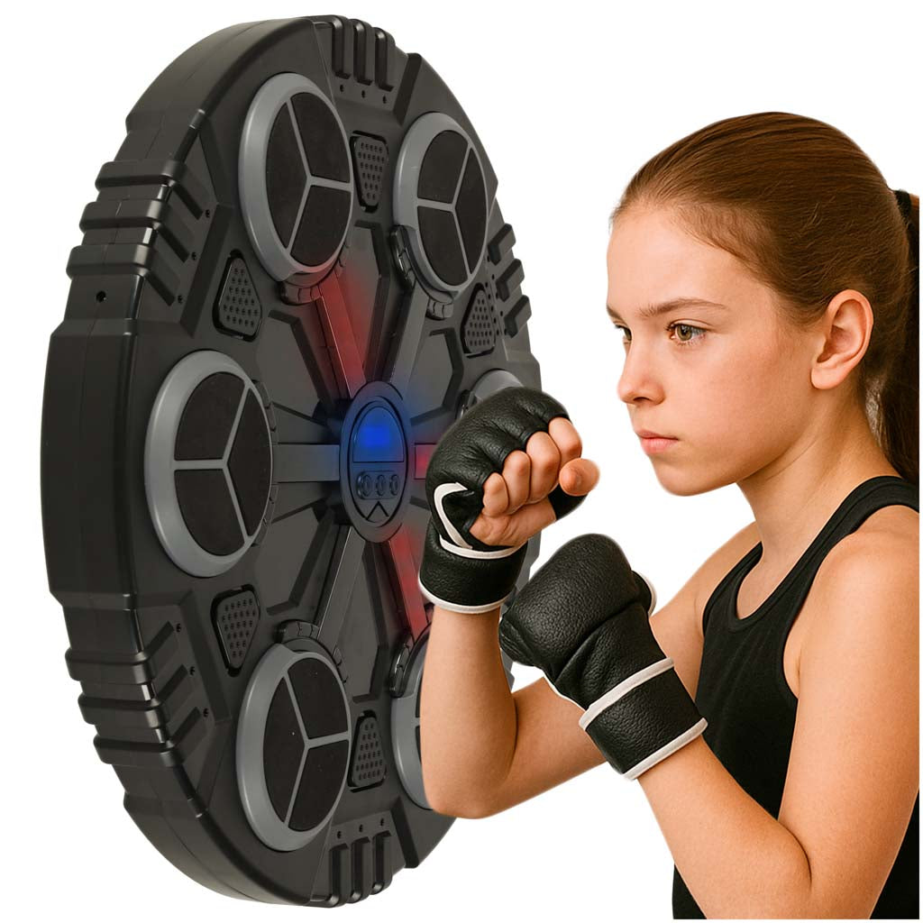 Boxing Shield Wall Trainer Music Bluetooth Led Usb