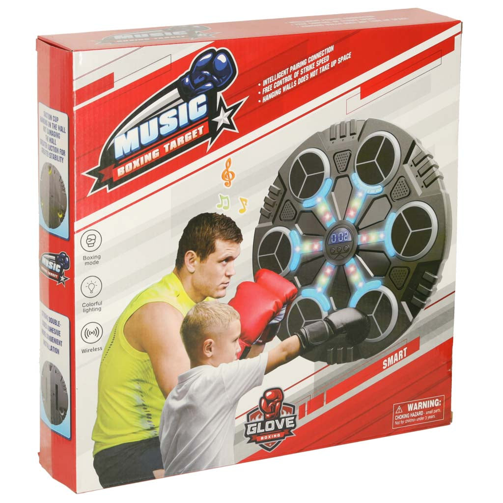 Boxing Shield Wall Trainer Music Bluetooth Led Usb
