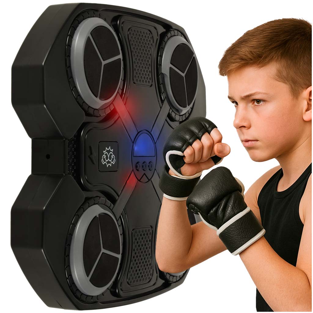 Boxing Shield Wall Trainer Music Bluetooth Led Usb