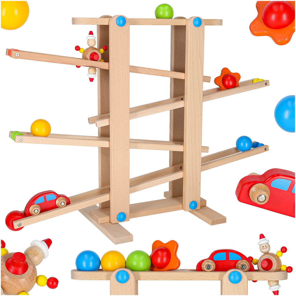 Montessori Xxl Wooden Ball Track Kulodrome