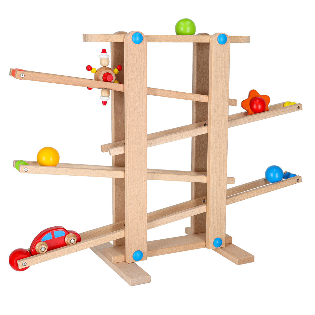 Pista per palline in legno Montessori Xxl Kulodrome