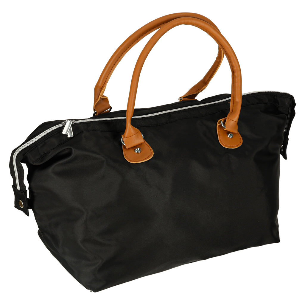 Women's Multifunctional Travel Stroller Bag For Mom Set Black