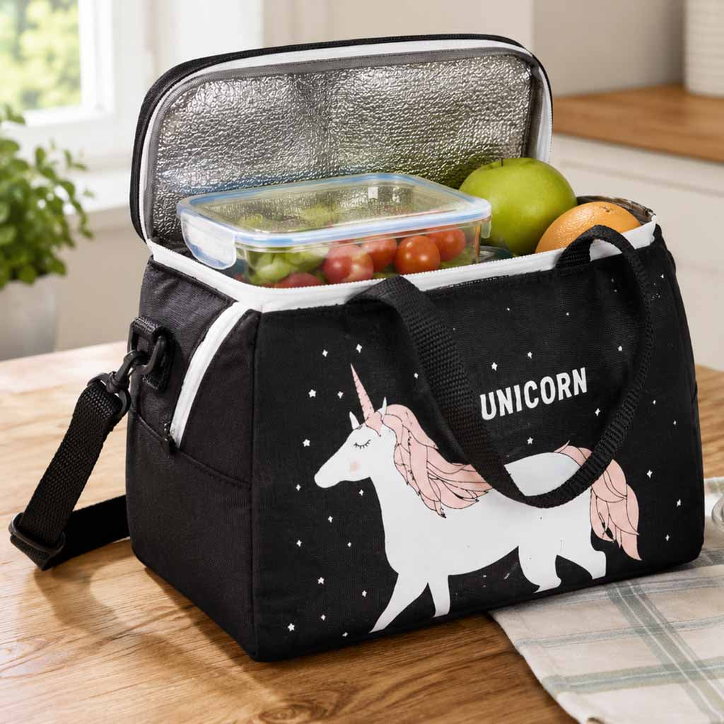 Thermal Insulation Bag Breakfast Lunch Unicorn