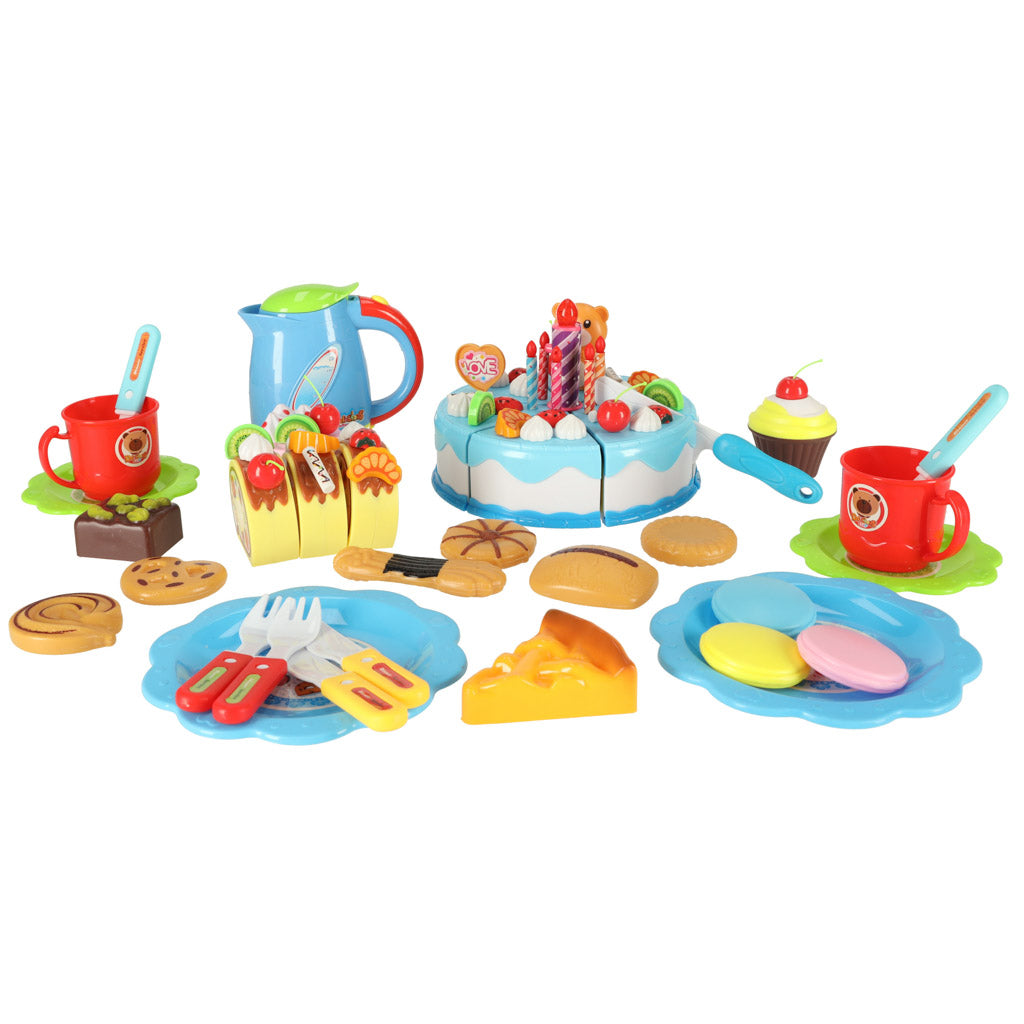 Birthday Cake Cutting Kitchen 80 El. Blue