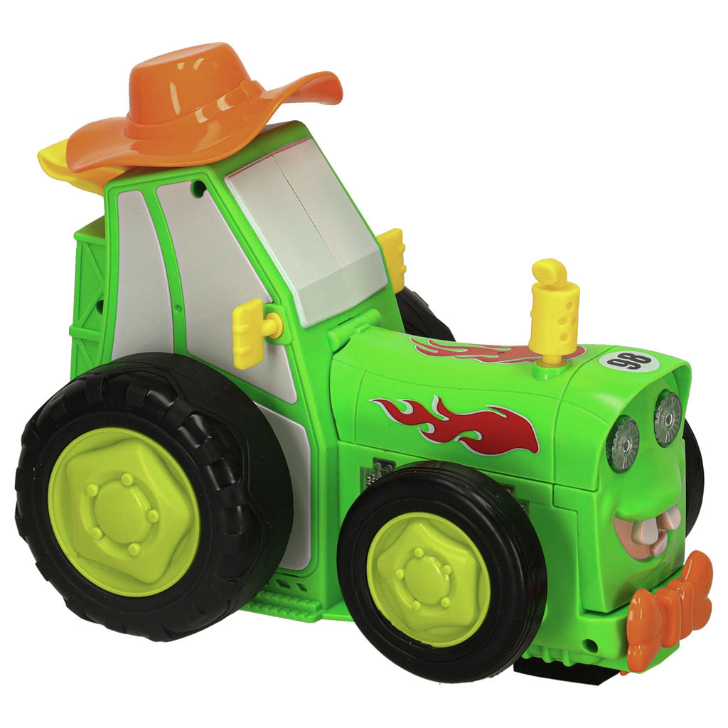 Tractor Rc Tractor Jumping Dancing Sound Green