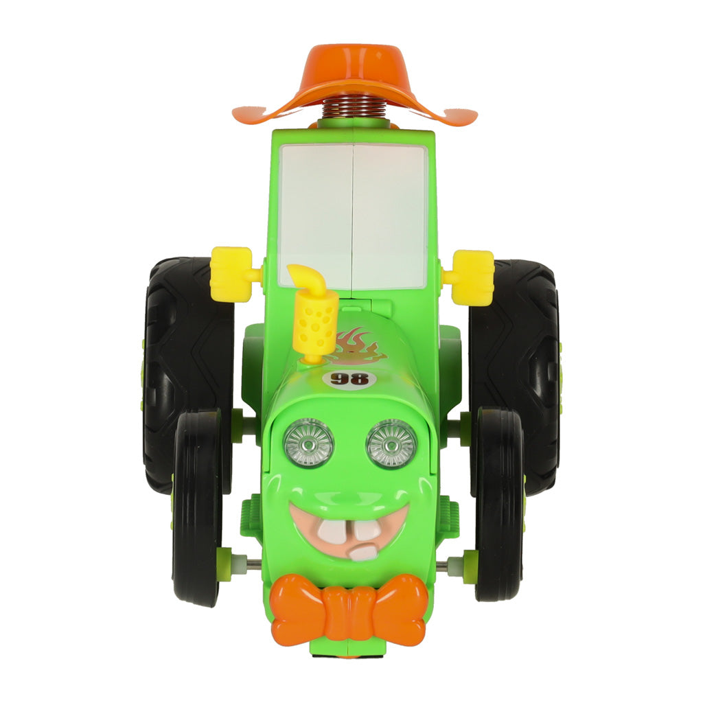 Tractor Rc Tractor Jumping Dancing Sound Green