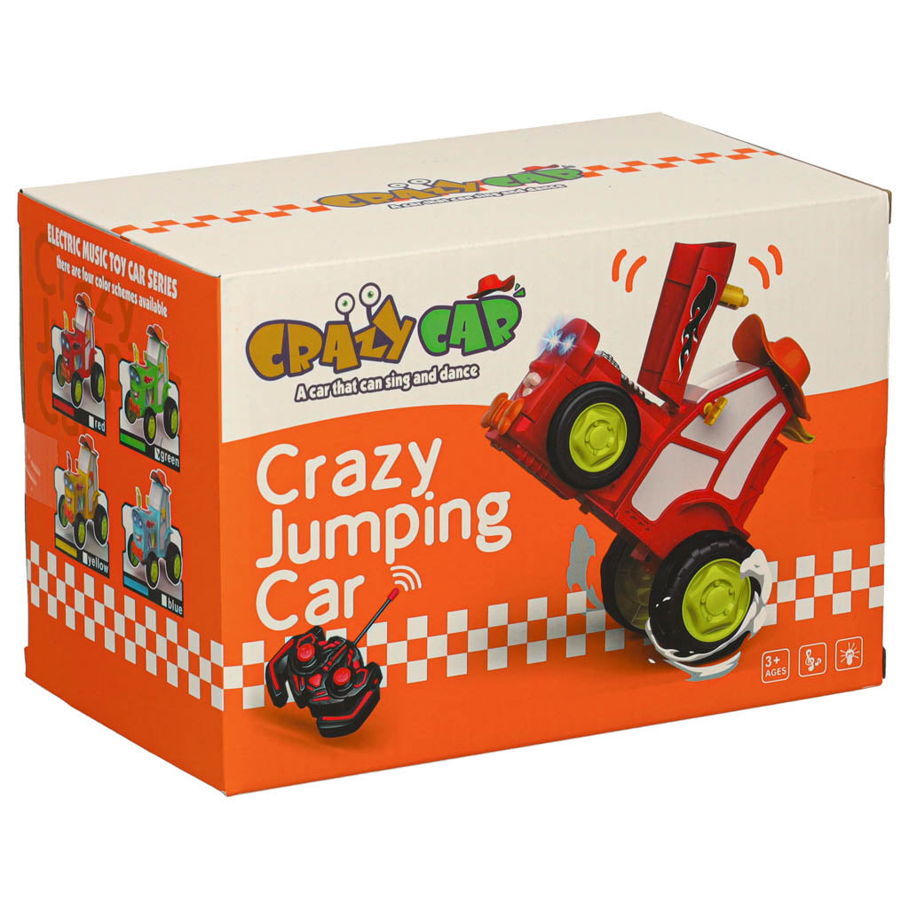Tractor Rc Tractor Jumping Dancing Sound Green
