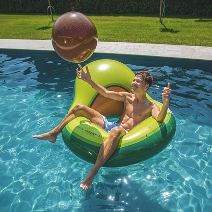 Flotteur de piscine Swim Essentials - Vert - Tropical Bliss Avocado - Incl. Ballon de plage