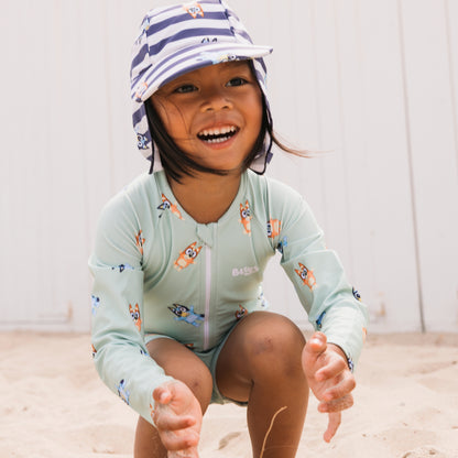 Swim Essentials Uv Traje De Baño Niños - Verde - Azul