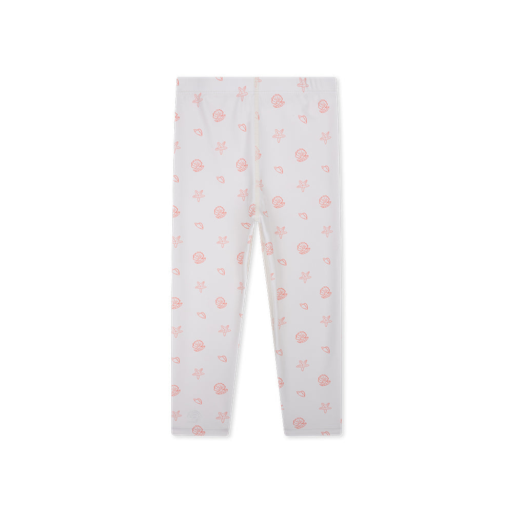 Swim Essentials Uv Legging - Girls - Pink - Shell Tastic