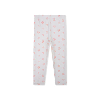 Swim Essentials Uv Legging - Girls - Pink - Shell Tastic