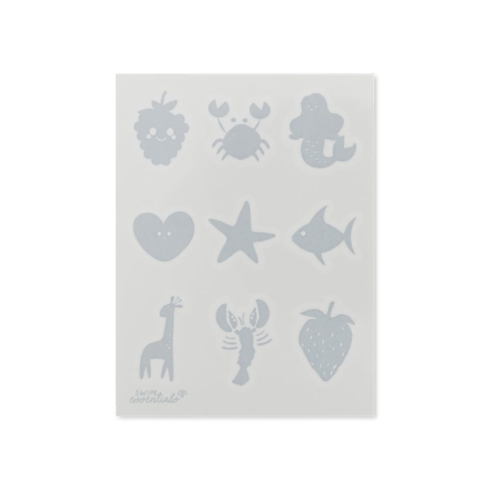 Swim Essentials Uv Protection Stickers - Treasures Of The Sea