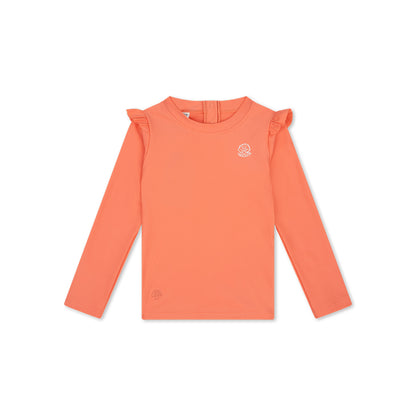 Swim Essentials Uv Swimming T-shirt Long Sleeves - Pink - Shell Tastic