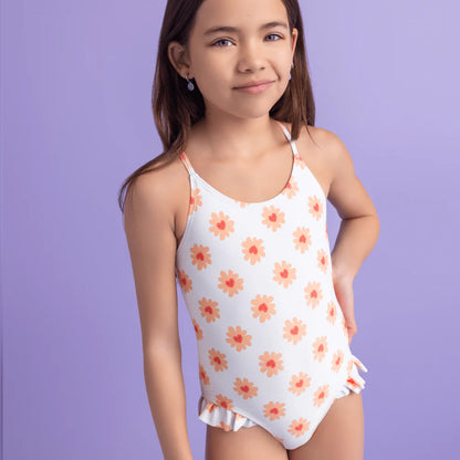 Swim Essentials Swimsuit Girls - Multicolor - Floral Love